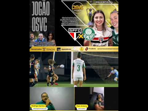 Palmeiras 4x0 São Paulo | Copa do Brasil Feminina | Narração Rodrigo Santos | Canal OSVC