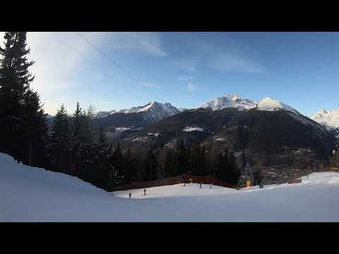 SKI WITH ME (5) BLACK HORN OF AOLA HORSE ADAMELLO SKI WOOD BRIDGE