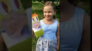 Desafio do fantoche da caixa de leite