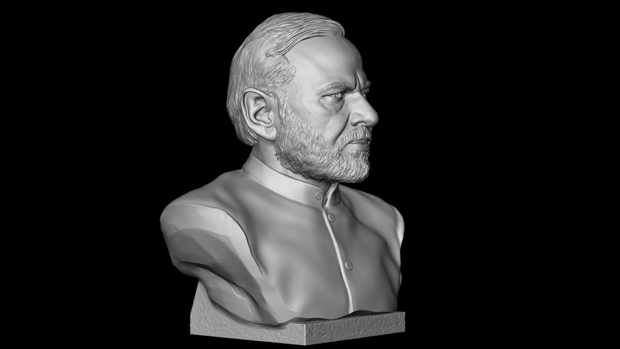 Narendra Damodardas Modi 3D Print Model
