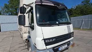 DAF LF45, EURO 5, HYDRAULICK&Eacute; ČELO MBB PALFINGER, 18 PALET, DVOUSTRA tarpaulin truck | Image 4 - Autoline