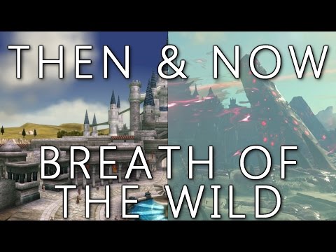 Then & Now BOTW - Twilight Princess Locations