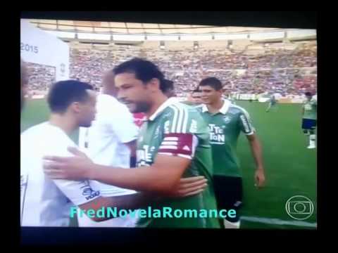 Fluminense 2 x Figueirense 1 - Hino nacional