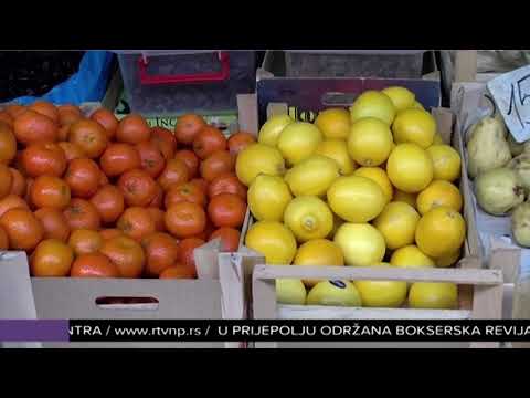 Bogato snabdevena Novopazarska Zelena pijaca