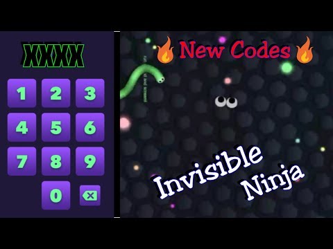 New 10 Codes Slither.io Work and Invisible Ninja