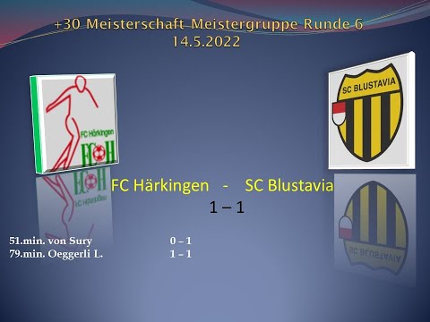 +30 Meisterschaft Meistergruppe FC Härkingen - SC Blustavia