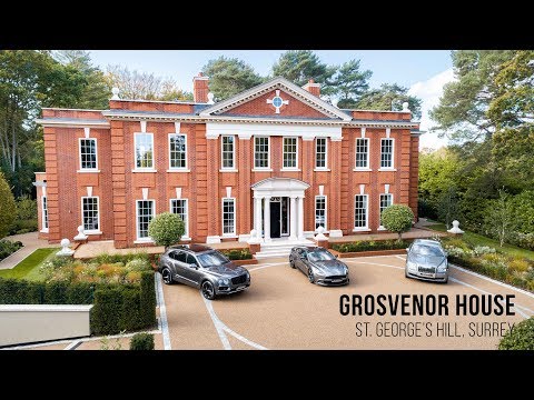 Take a tour of this STUNNING £14.5M House on St. George's Hill, Surrey