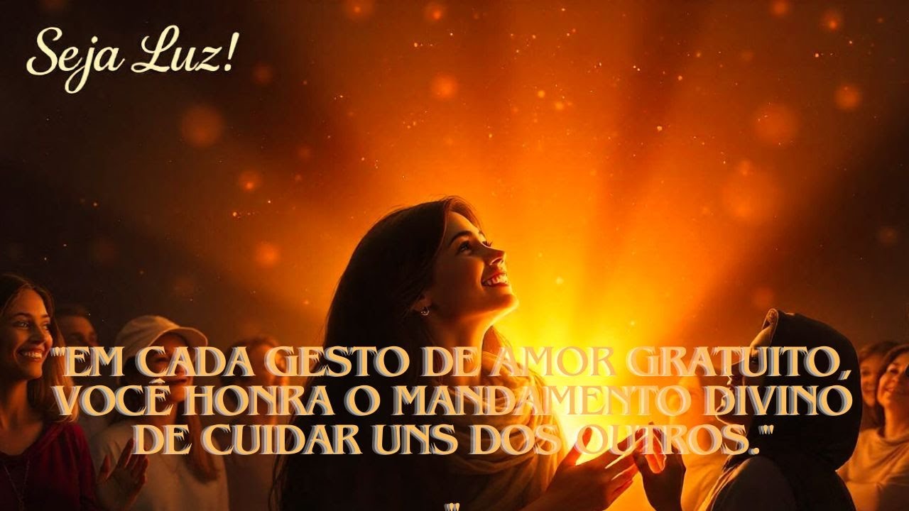 Seja Luz: Amor Gratuito para um Mundo Melhor