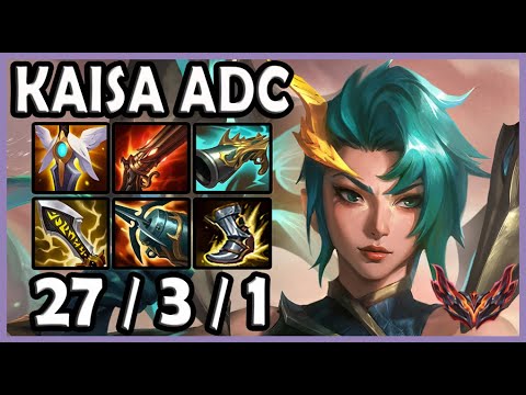Kaisa vs Xayah ADC - EUW GrandMaster Patch 12.9 ✅