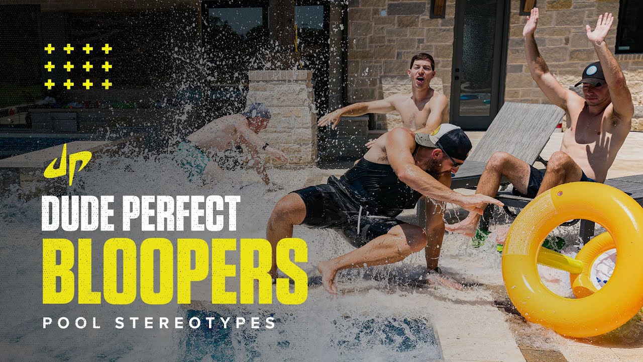 Pool Stereotypes (Bloopers & Deleted Scenes) | Dude Perfect Plus