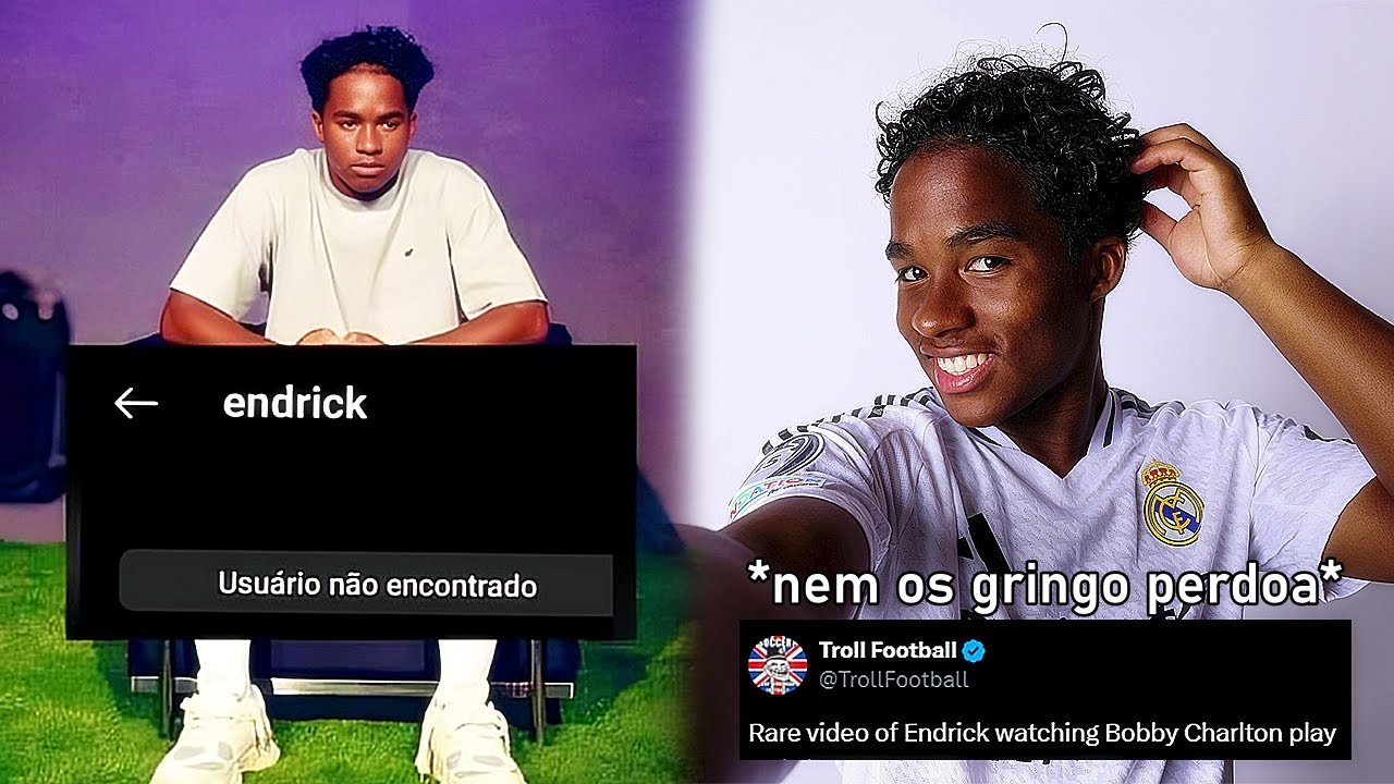 A Zoeira com o Endrick PIOROU MUITO..