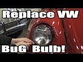 Classic VW BuGs How to Remove your Vintage Beetle Headlight Bulb