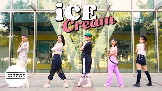 Download lagu BLACKPINK (블랙핑크) - Ice Cream (ft. Selena Gomez) Dance Cover 댄스커버 (TEAM BLACK Ver.) | Koreos x SEOULA mp3