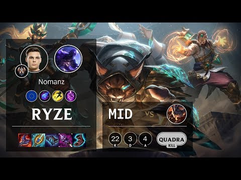 Ryze Mid vs Rumble - EUW Challenger Patch 10.3