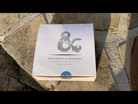 45th Anniversary of D&D Dice Set
