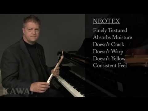 Kawai GX Grand Pianos: NEOTEX Key Surfaces