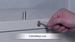 Lock Core Removal & Install on a Steelcase File Cabinet