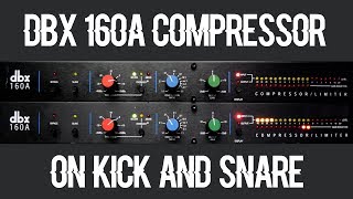 Video thumbnail for DBX 160A Compressor On Kick And Snare by True Sound Studios