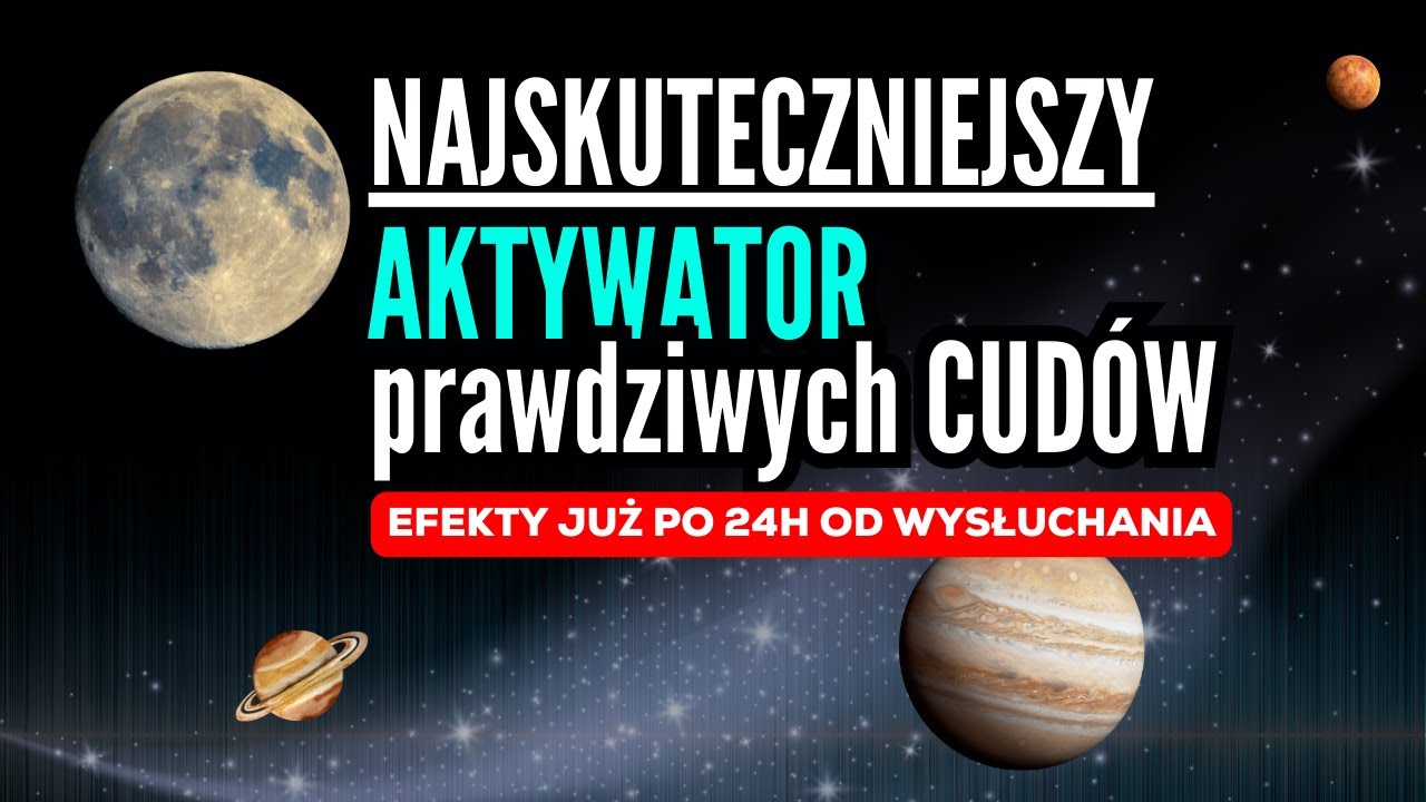 Działa Już Po Kilkunastu Minutach | Przeprogramuj Umysł Na CUDA | CUD w Twoim Życiu 😃