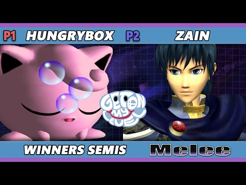 GOML 2023 Top 8 - Hungrybox (Jigglypuff) Vs. Zain (Marth) Smash Melee - SSBM