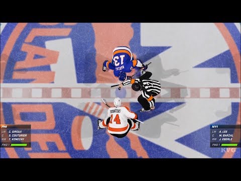 NHL 20 - New York Islanders vs Philadelphia Flyers - Gameplay (PS4 HD) [1080p60FPS]
