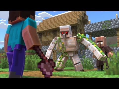 Gus The Iron Golem - THE MOVIE (Minecraft Animation)
