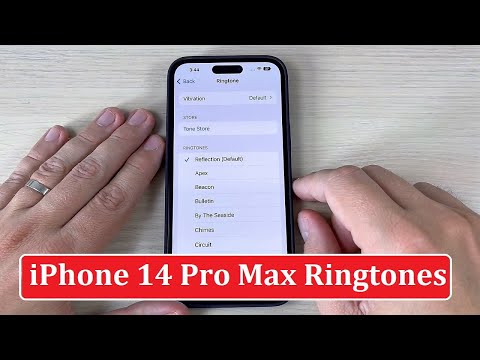 ORIGINAL RINGTONES iPhone 14 Pro & Pro Max (2022) IOS 16