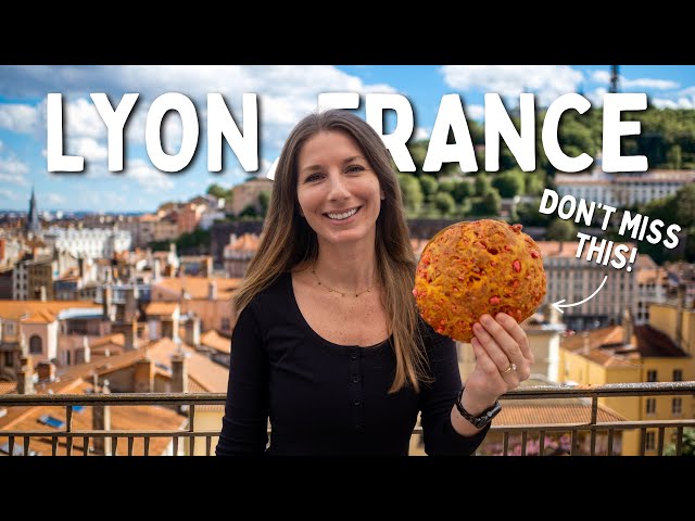 Travel vlog - France’s Most UNDERRATED City?! FIRST Day in LYON, FRANCE | Everything To Eat, See, & Do