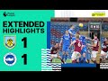 Extended PL Highlights: Burnley 1 Albion 1
