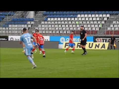 Finále poháru OKFS mezi Čechovice - Olešnice -  Andrův stadion 2024 (gól a šance)