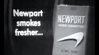 Classic Commercial - Smoking Airline Pilots & Newport Cigarettes - 1965