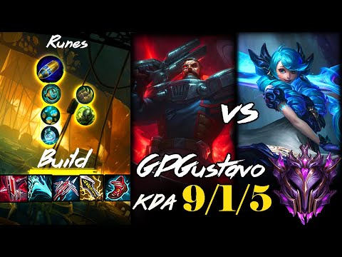 [ gpgustavo ] Gangplank vs Gwen Top -  Preseason 12 - Master