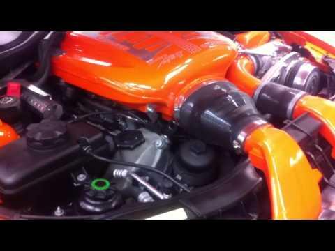 Orange 700WHP E92 M3 with custom G Power Supercharger