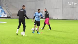 Entrenamiento vespertino en MTK Budapest FC Stadium - 13/11/19