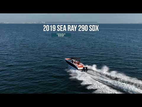 2019 Sea Ray SDX 290 Outboard Ceci Video