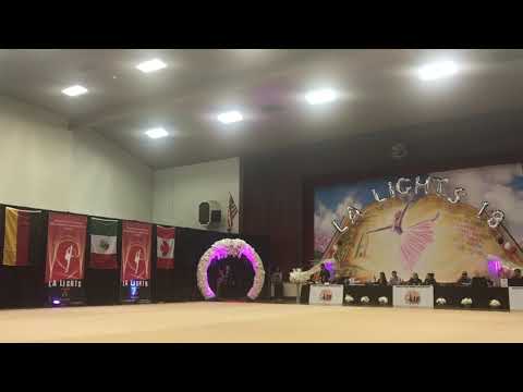 Sushchynaskya Aryna (Belarus) - 15.3 - Clubs - Level 10 Senior - LA Lights 2018