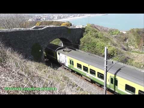 Dart Train number 8607 - Bray to Greystones