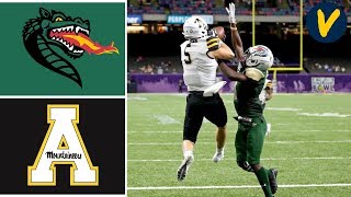 #20 App State vs UAB Highlights | 2019 New Orleans Bowl | College Football