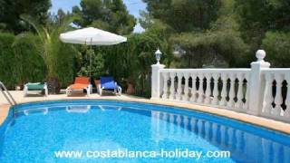 preview picture of video 'www.costablanca-holiday.com Video Casa Catharina Benissa Costa Blanca'