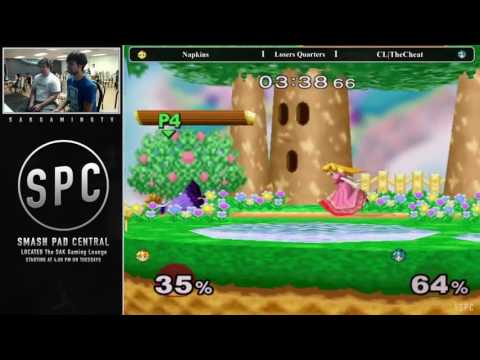 SPC21 Losers Quarters - Napkins (Peach/Sheik) vs CL|TheCheat (Peach/Luigi)
