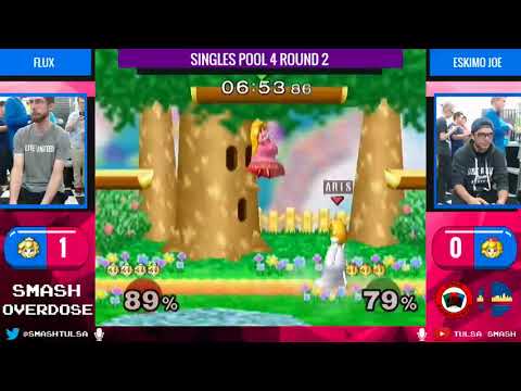 Smash Overdose 4 - Flux (White Peach) vs Eskimo Joe (Peach) - Pool 4 Round 2