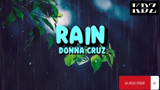 Donna Cruz - Rain (Lyrics)
