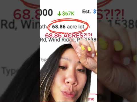 68.86エーカー!?とても広い土地ですね！ #不動産 #不動産業者 #ホームツアー #ペンシルバニア