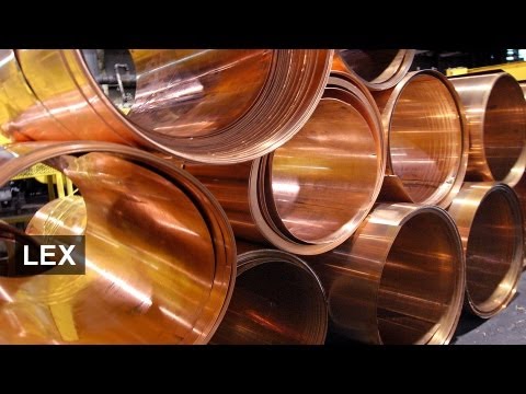 Copper follows gold fall