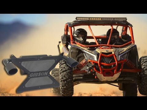 Ca-Am Maverick X3 Turbo Rotax Split Rear Exhaust