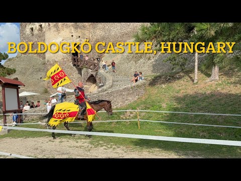 A Knight on Horseback?! ⚔️🐎| Exploring Boldogkő Castle - Medieval Walking Tour 🏰🛡️