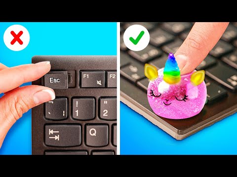 Amazing School Hacks ???????????? Funny Fidgets, Squishies And Creative DIY Crafts For Epic School Days