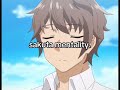Funny Moments Rascal Does Not Dream Of Bunny Girl Senpai