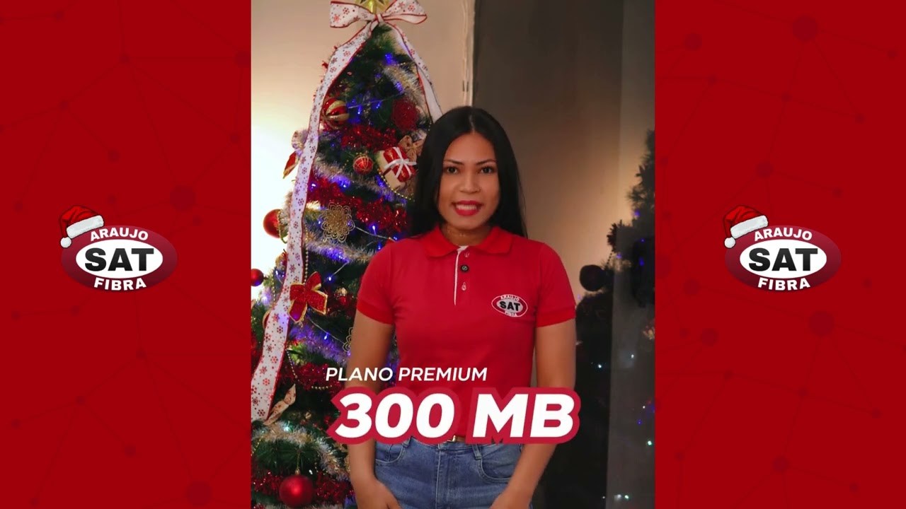 Feliz natal de Araújo Sat