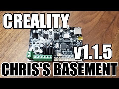 Creality v1.1.5 Silent Main Board - How To - Chris's Basement